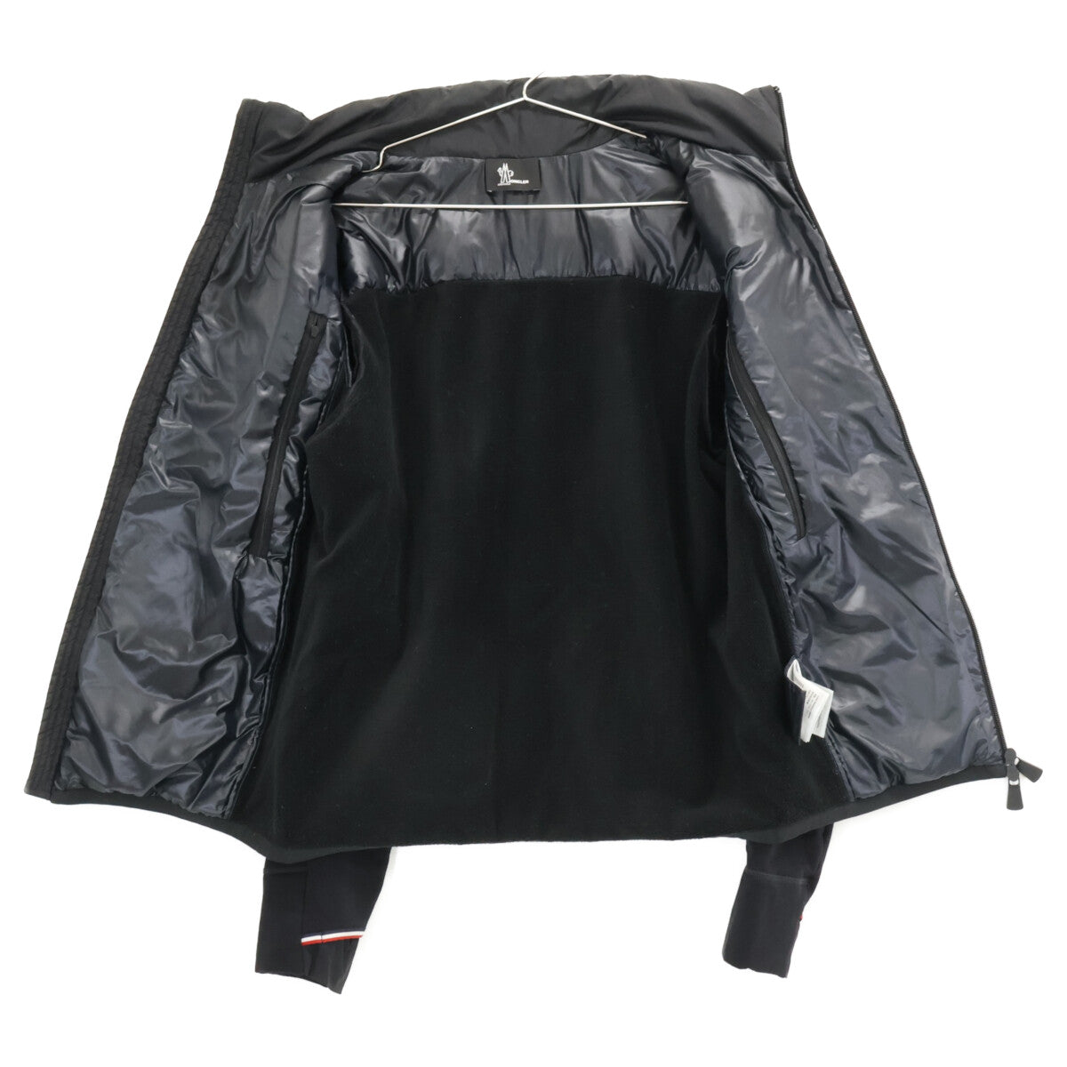 MONCLER Grenoble Mixed Material Maglia Down Jacket Size L