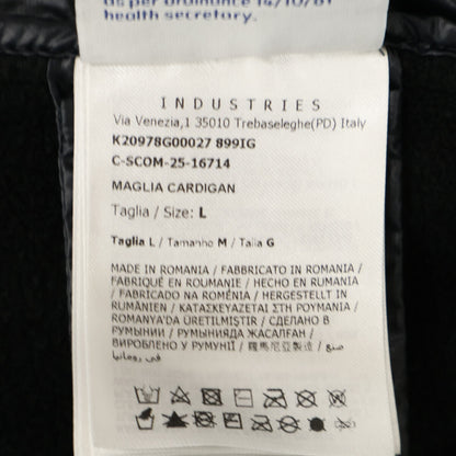 MONCLER Grenoble Mixed Material Maglia Down Jacket Size L
