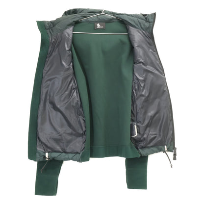 MONCLER 23AW Grenoble Fleece Hooded Down Jacket Green Size S