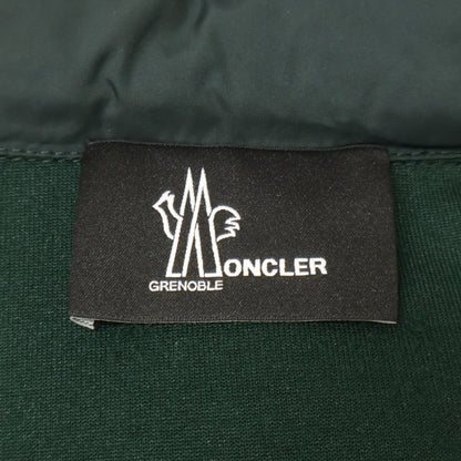 MONCLER 23AW Grenoble Fleece Hooded Down Jacket Green Size S