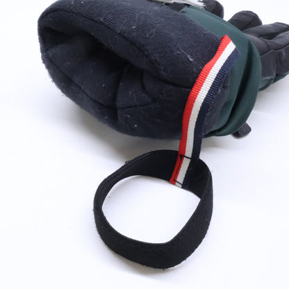 MONCLER 23AW GORE-TEX Adjuster Gloves Green/Black Belt Size L
