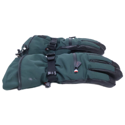MONCLER 23AW GORE-TEX Adjuster Gloves Green/Black Belt Size L