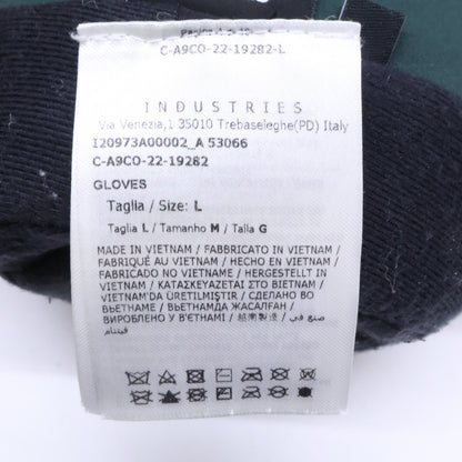 MONCLER 23AW GORE-TEX Adjuster Gloves Green/Black Belt Size L