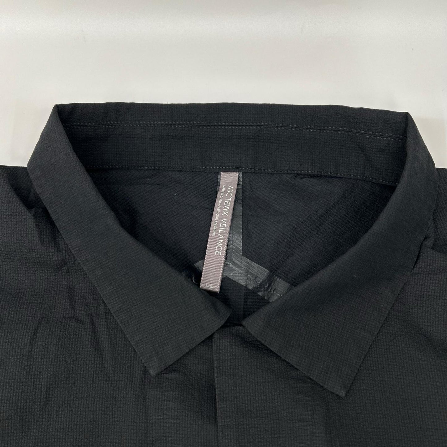ARC'TERYX VEILANCE '22 Demlo Nylon SS Shirt Black Size L