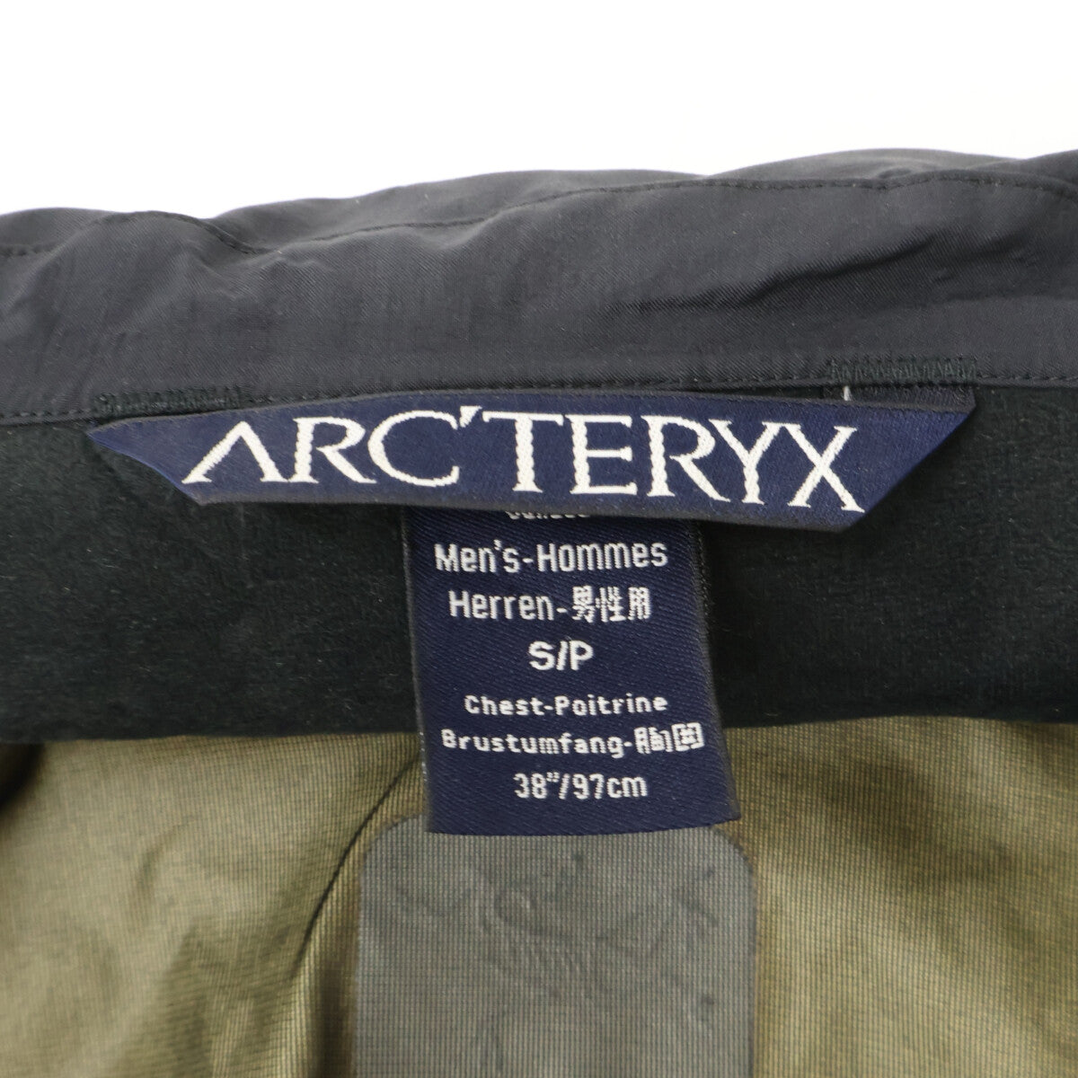 ARC'TERYX LEAF Gen1 GORE-TEX Alpha Jacket Black Size S/P