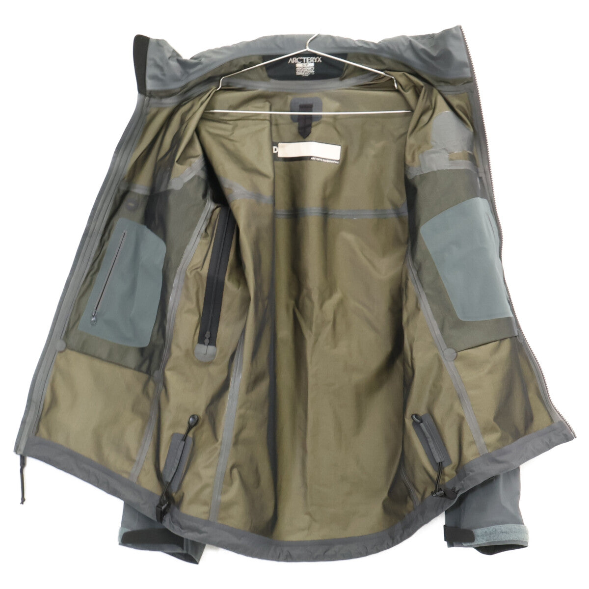 ARC'TERYX LEAF GORE-TEX Alpha Jacket Gray Size S/P