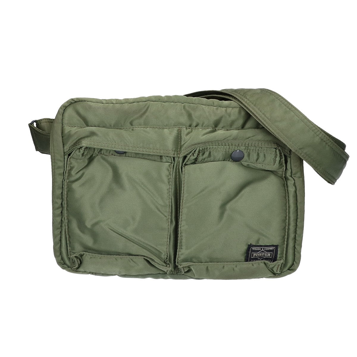PORTER TANKER Shoulder Bag Khaki Size L