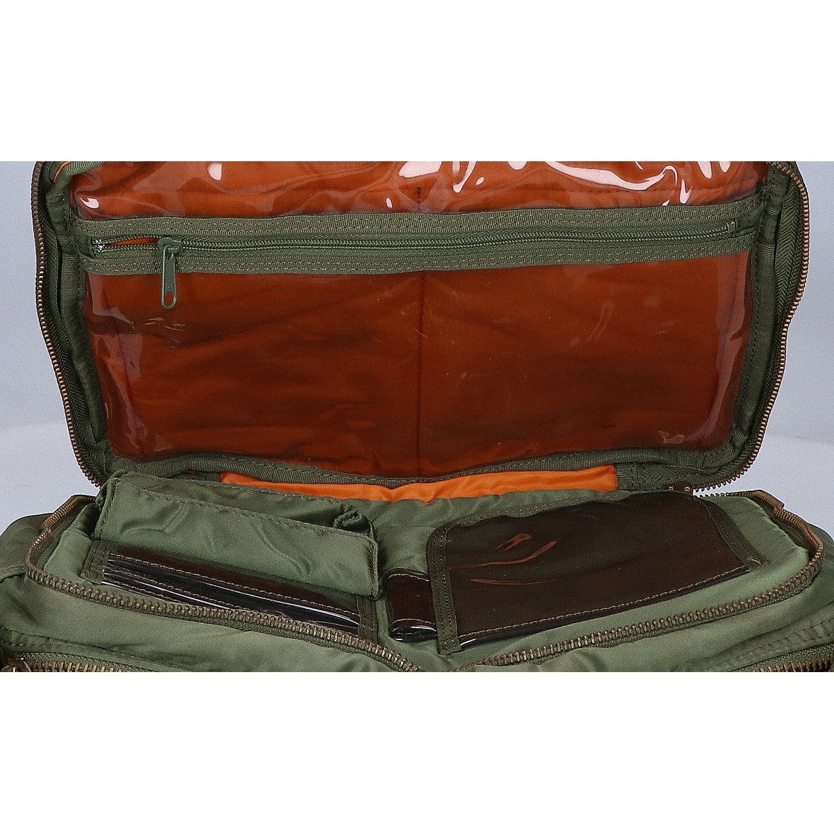 PORTER TANKER Shoulder Bag Khaki Size L