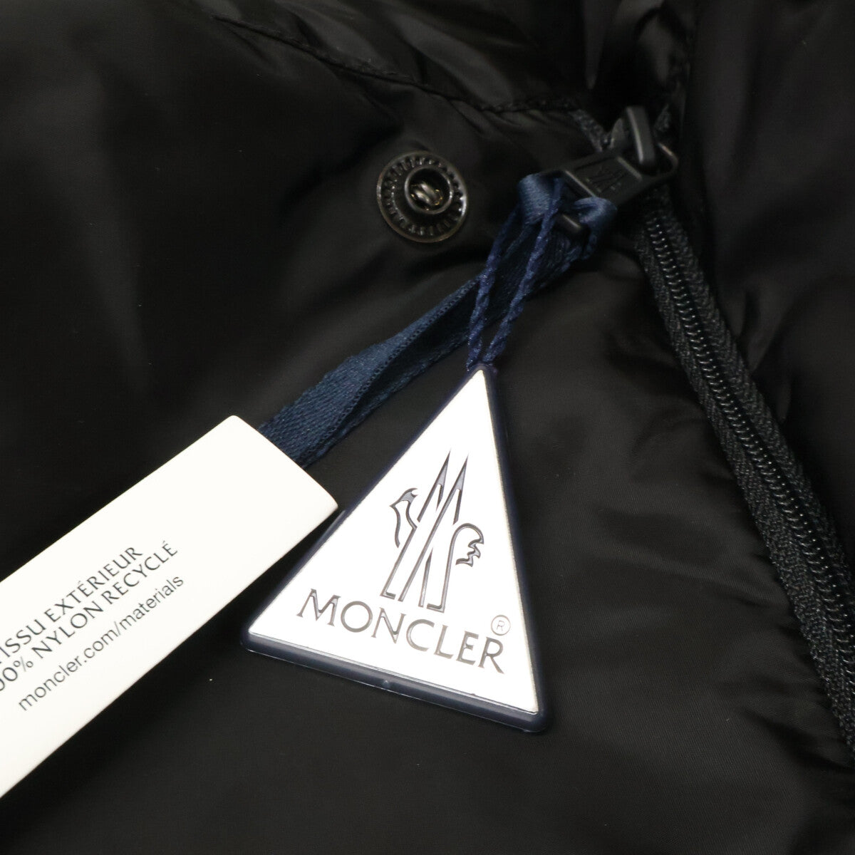 MONCLER Grandans Nylon Windbreaker Jacket Black Size 3