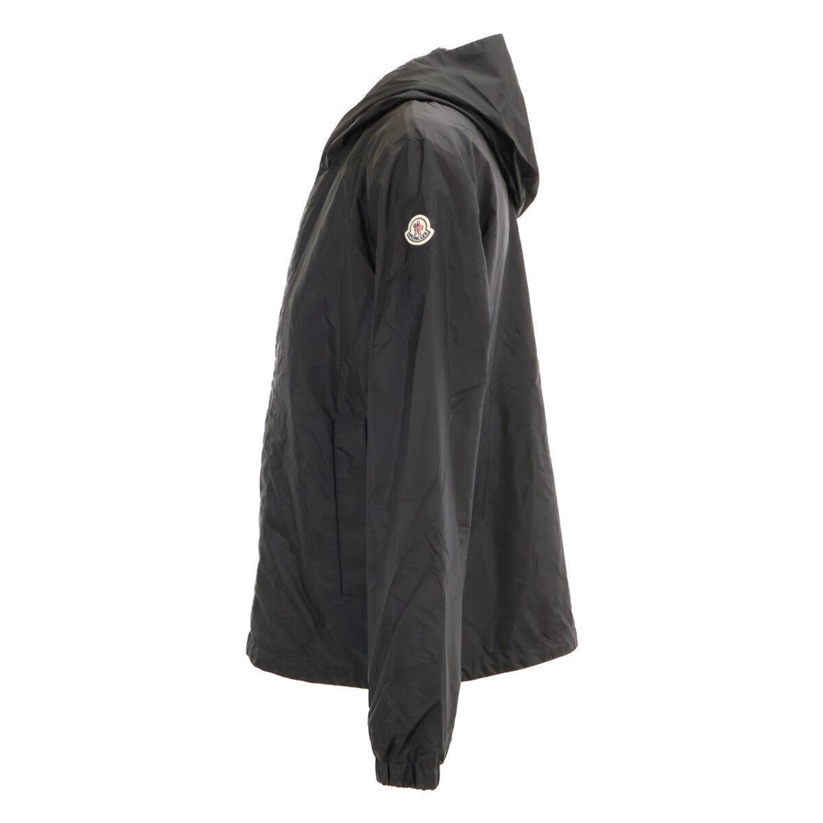 MONCLER Grandans Nylon Windbreaker Jacket Black Size 3
