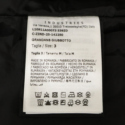 MONCLER Grandans Nylon Windbreaker Jacket Black Size 3