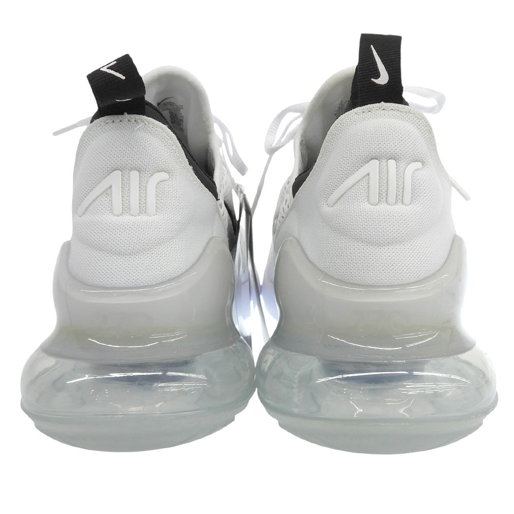 NIKE Air Max 270 Sneakers White Black Size 9.5(US)