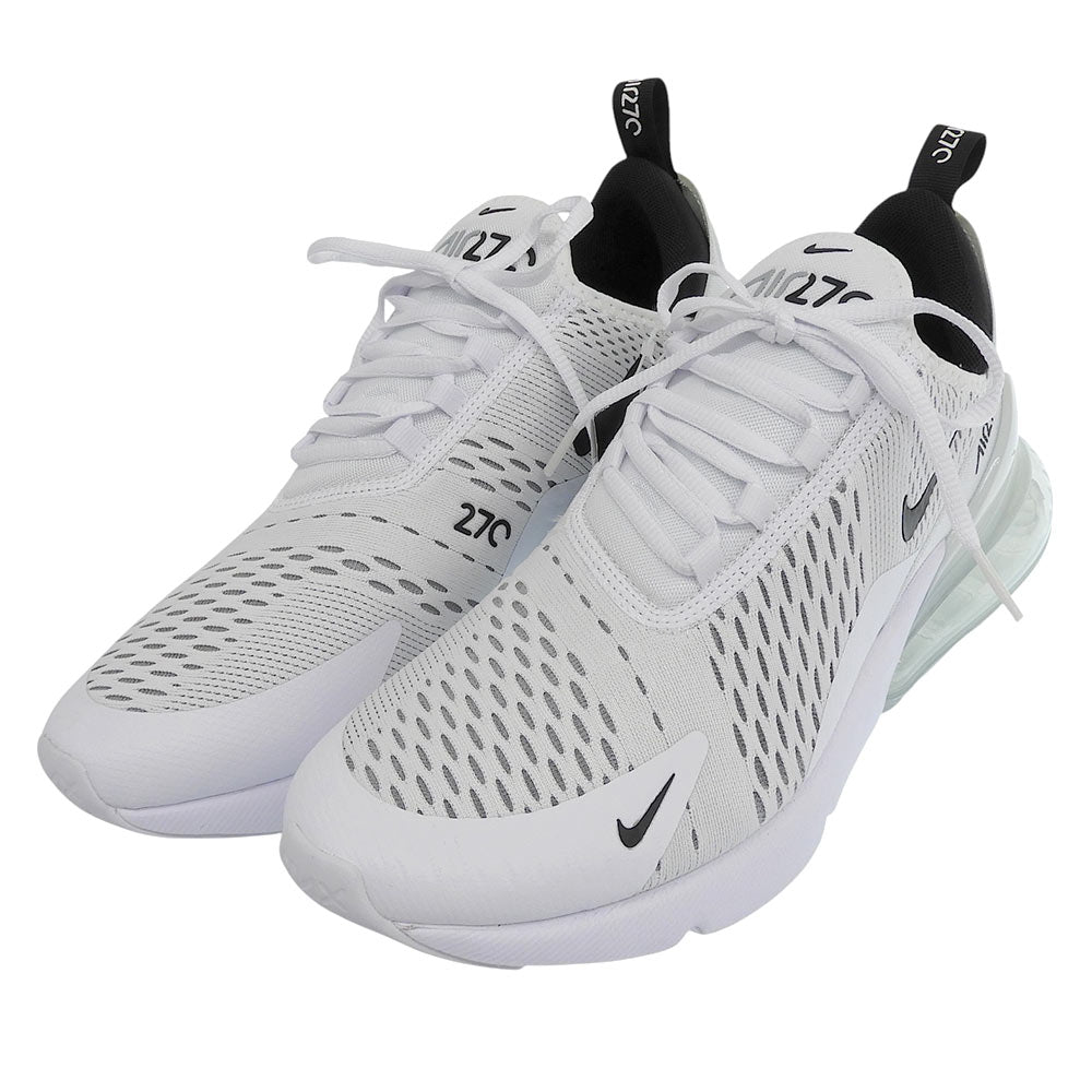 NIKE Air Max 270 AH8050-100 Sneakers White/Black Size 9(US)