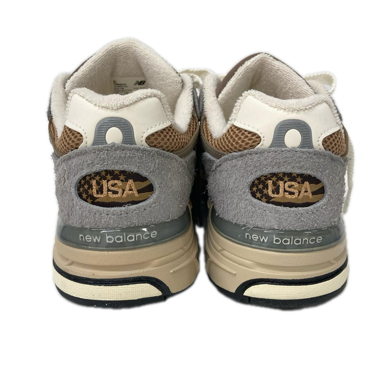 NEW BALANCE U993GG Made in USA Suede Mesh Sneakers Size 7