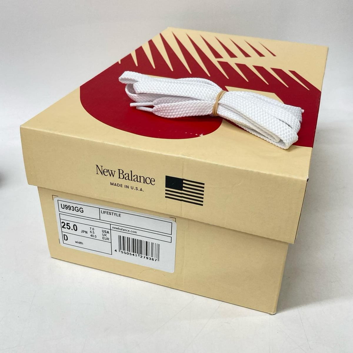 NEW BALANCE U993GG Made in USA Suede Mesh Sneakers Size 7
