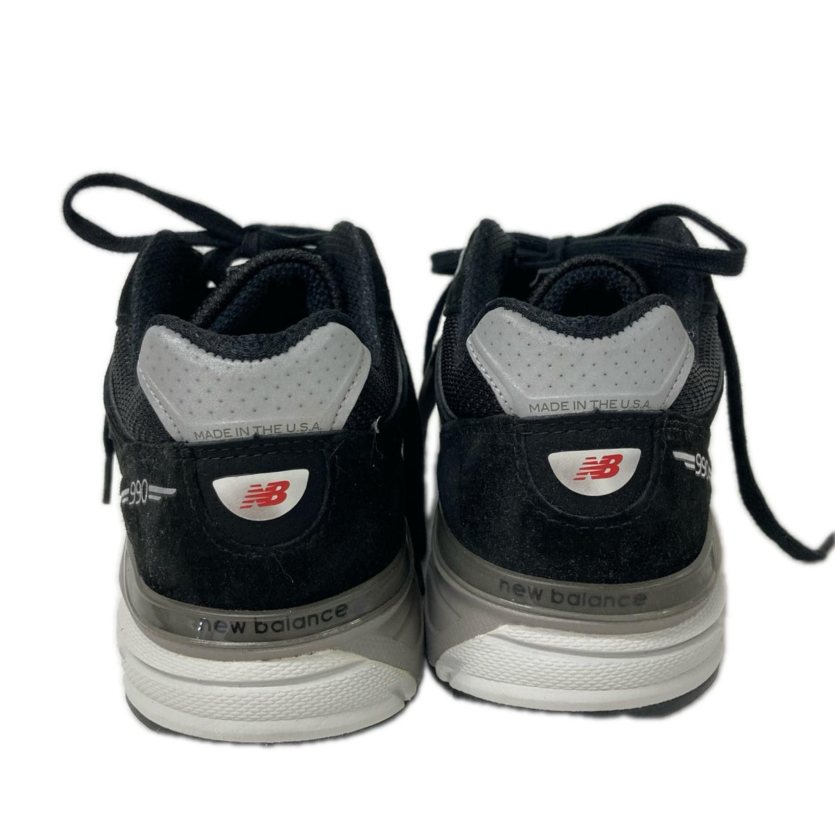 NEW BALANCE U990BL4 Made in USA Sneakers Black Size 7 1/2
