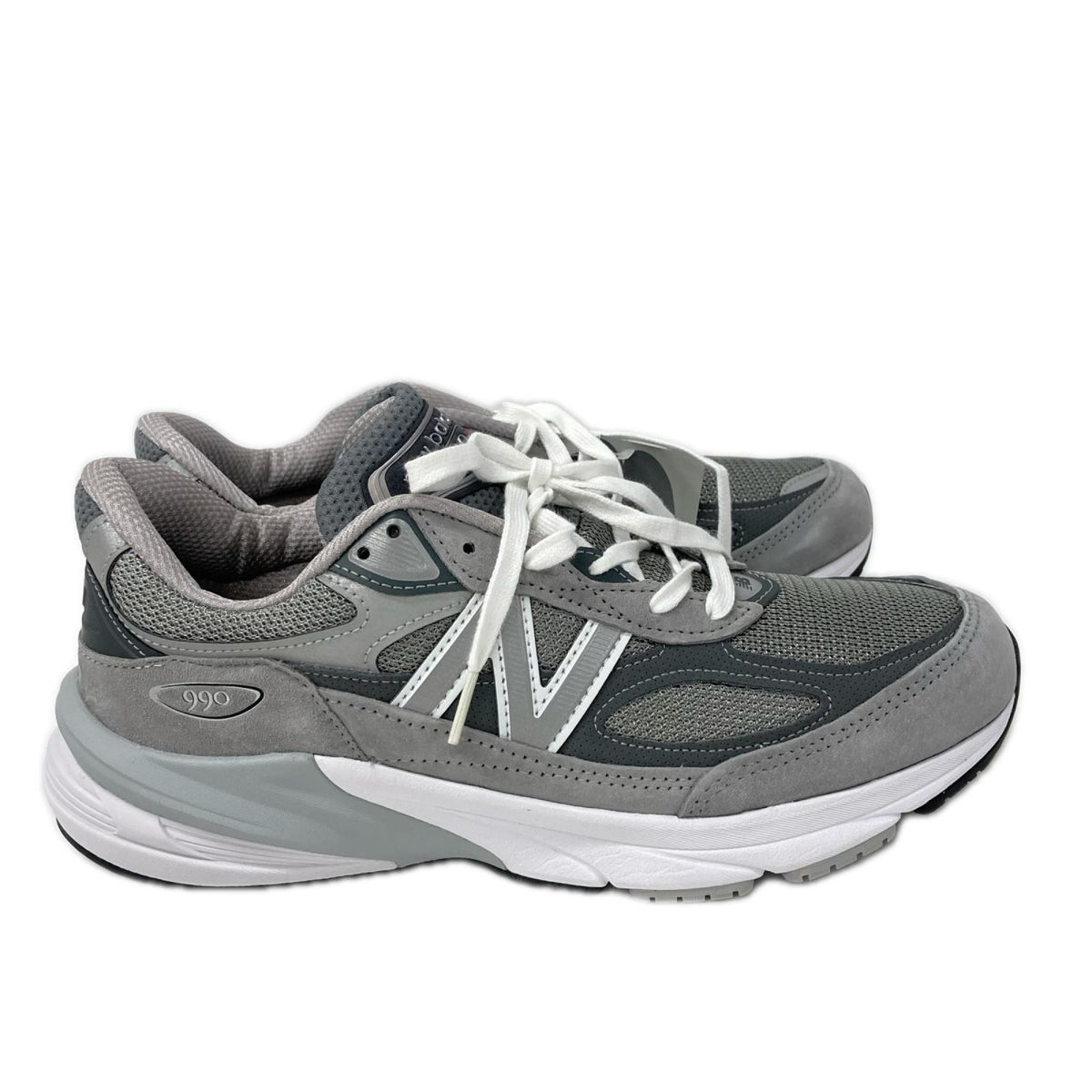 NEW BALANCE M990GL6 Made in USA Suede Sneakers Gray Size 9