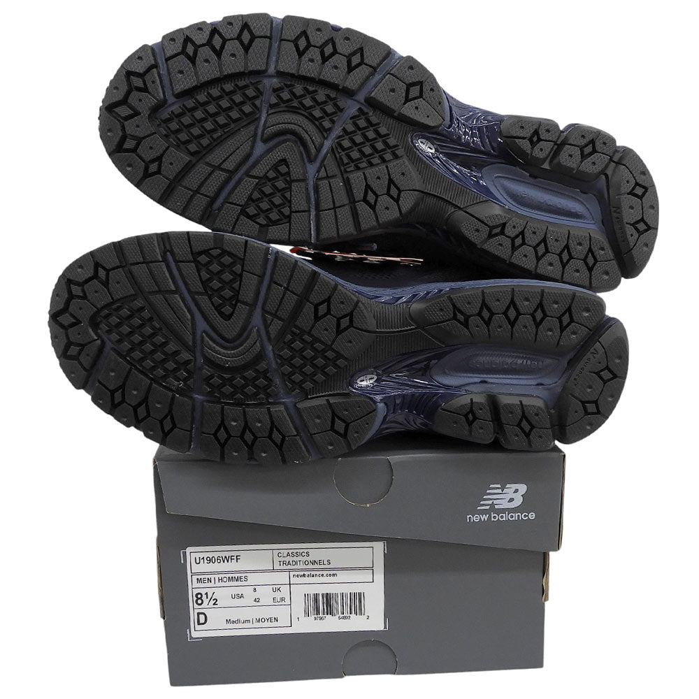 NEW BALANCE 1906W Navy Mesh Low-Cut Sneakers Size 8(UK)