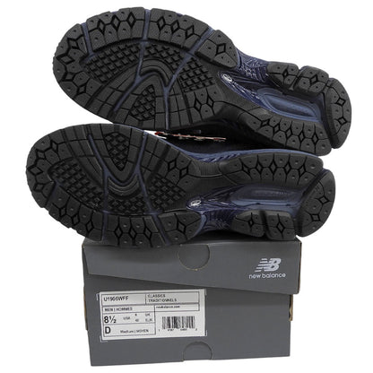NEW BALANCE 1906W Navy Mesh Low-Cut Sneakers Size 8(UK)