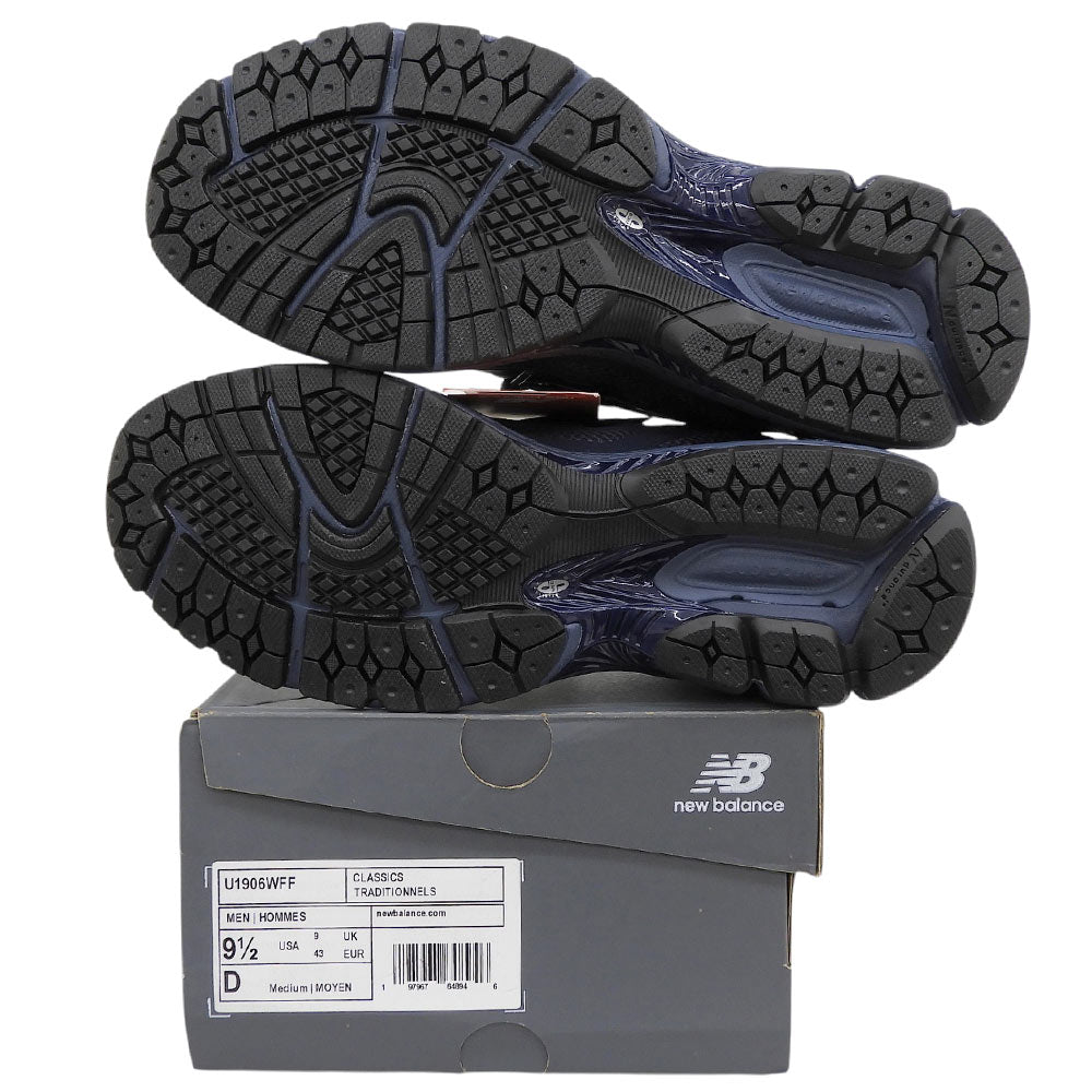 NEW BALANCE Navy Mesh Low-Top Sneakers Size 9.5(US)