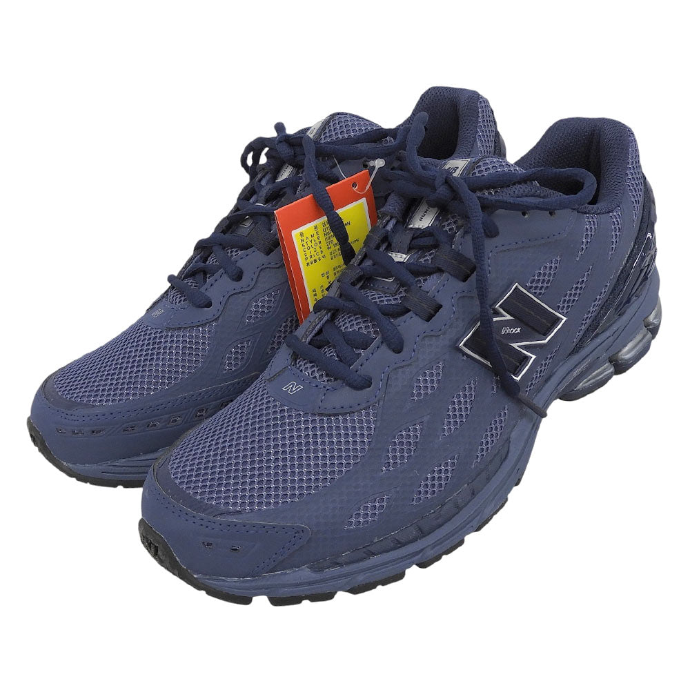 NEW BALANCE Navy Mesh Low-Top Sneakers Size 9(US)