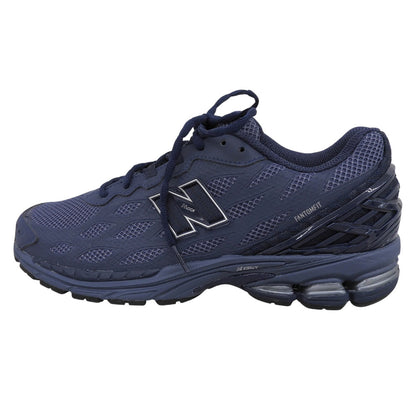 NEW BALANCE Navy Mesh Low-Top Sneakers Size 9(US)