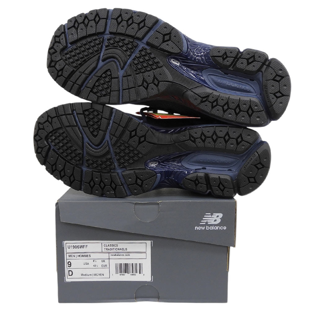 NEW BALANCE Navy Mesh Low-Top Sneakers Size 9(US)