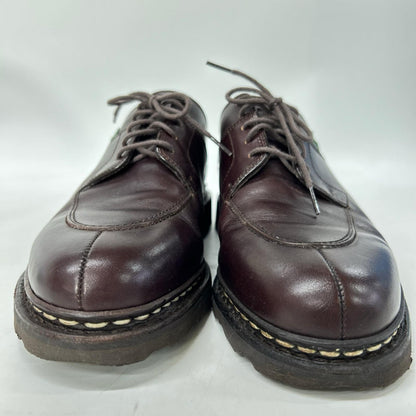 Paraboot AVIGNON Griff II U-Tip Leather Brown Boots Size 6 1/2