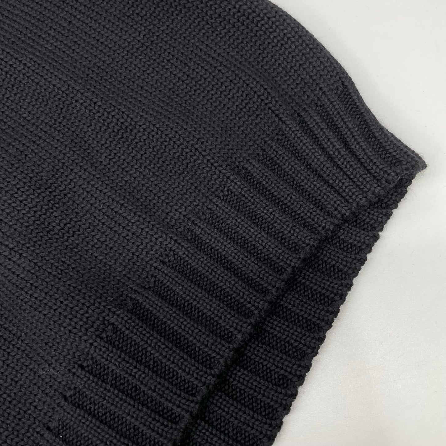 ROBERTO COLLINA Wool High Neck Pullover Knit Black Size 50