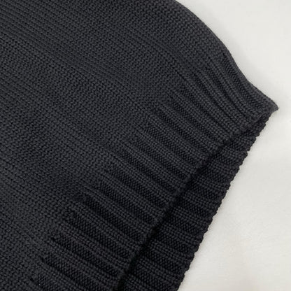 ROBERTO COLLINA Wool High Neck Pullover Knit Black Size 50