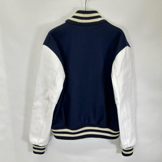 BEAMS x Skookum Wool Leather Varsity Jacket Multi Size 42