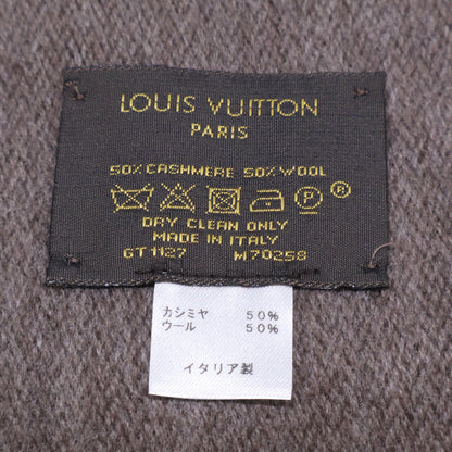 LOUIS VUITTON Cashmere Wool Monogram Gradient Scarf