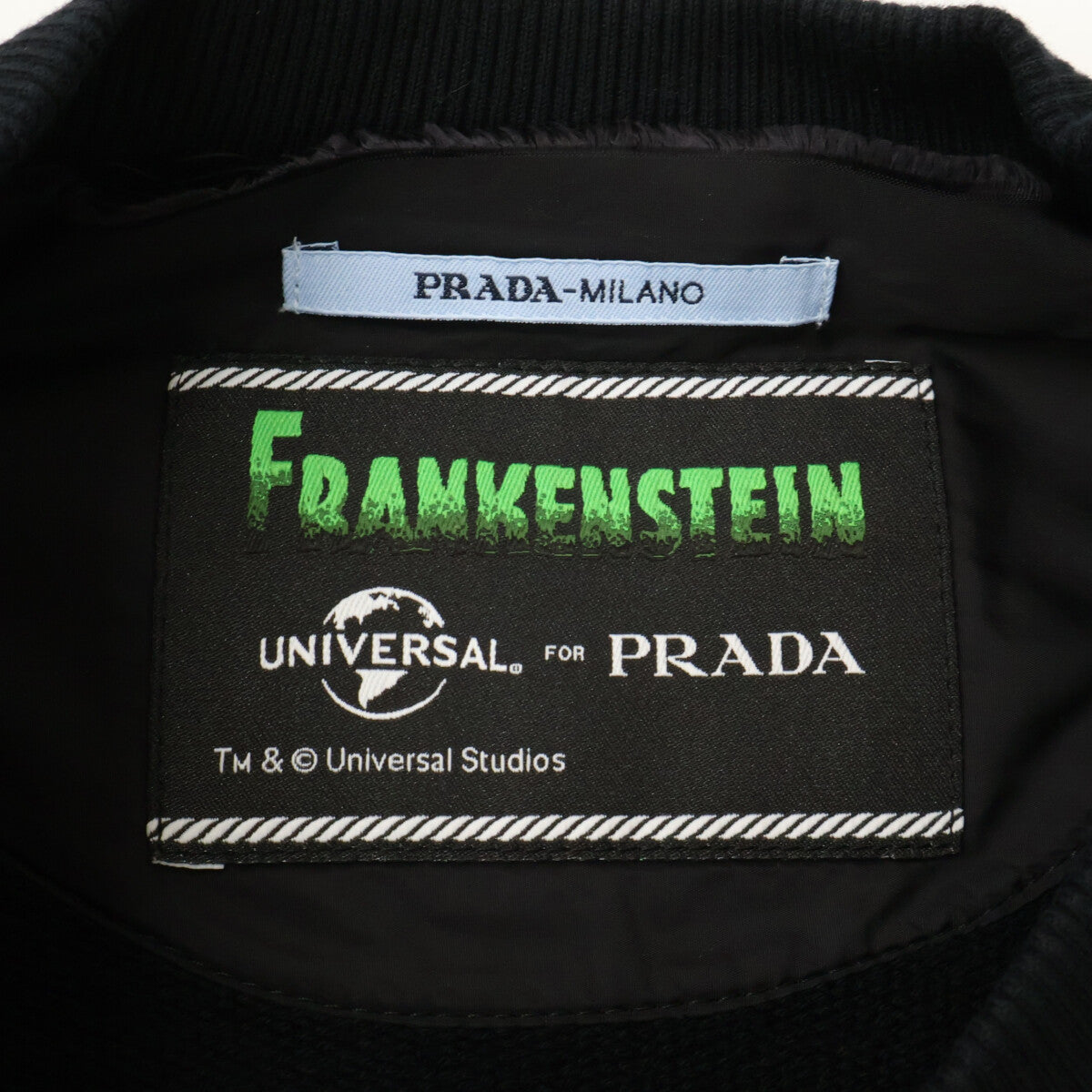 PRADA x UNIVERSAL STUDIOS F/W 19 Sweatshirt Black Size XS