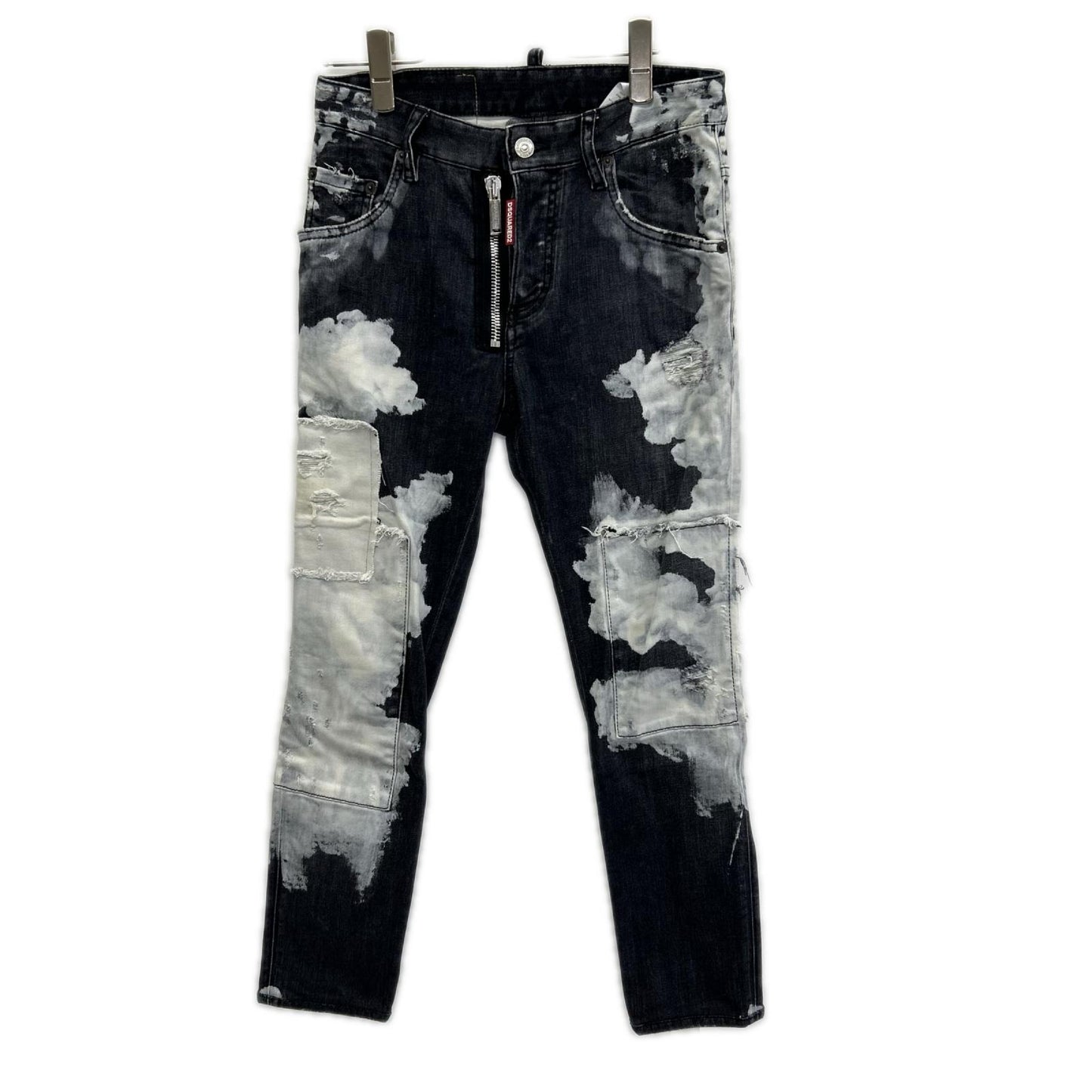 DSQUARED2 22AW Super Twinky Paint Denim Multi Size 42