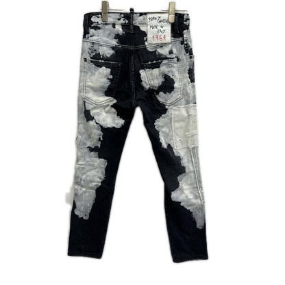 DSQUARED2 22AW Super Twinky Paint Denim Multi Size 42