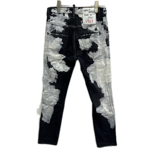 DSQUARED2 22AW Super Twinky Paint Denim Multi Size 42