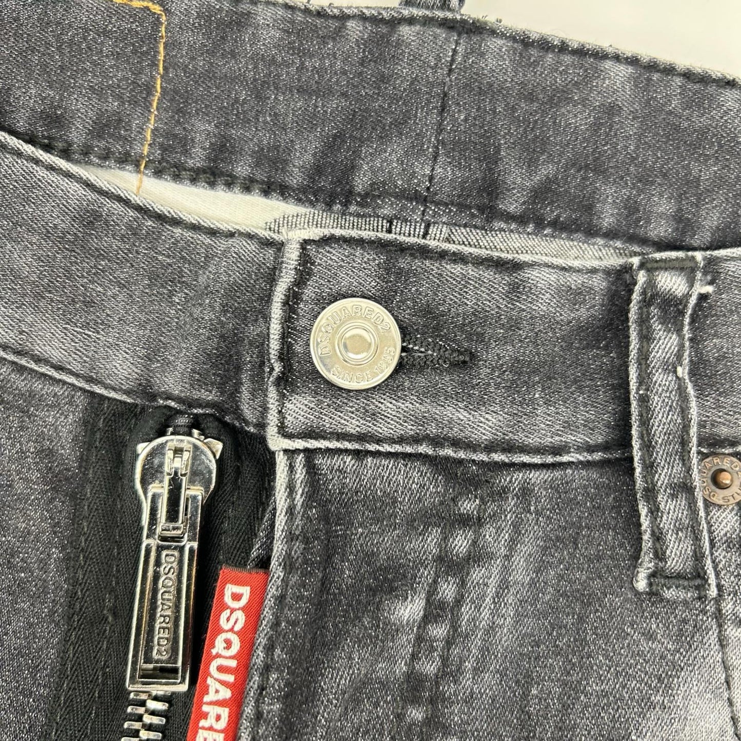 DSQUARED2 22AW Super Twinky Paint Denim Multi Size 42