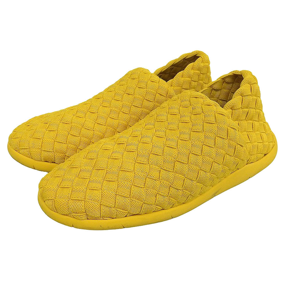 BOTTEGA VENETA Intrecciato Sneakers Yellow Size EU 40