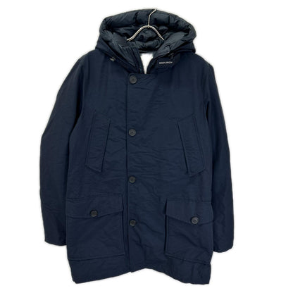 WOOLRICH ECO PARKA 3IN1 Down Jacket Blue Cotton Size M