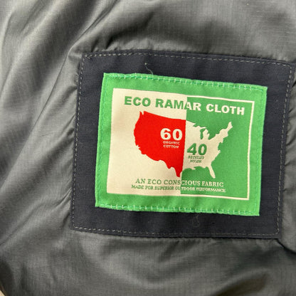 WOOLRICH ECO PARKA 3IN1 Down Jacket Blue Cotton Size M
