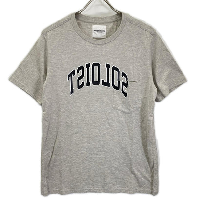 TAKAHIROMIYASHITA The SoloIst. Grey Pocket Tee Size 46
