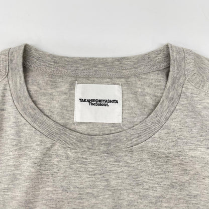 TAKAHIROMIYASHITA The SoloIst. Grey Pocket Tee Size 46