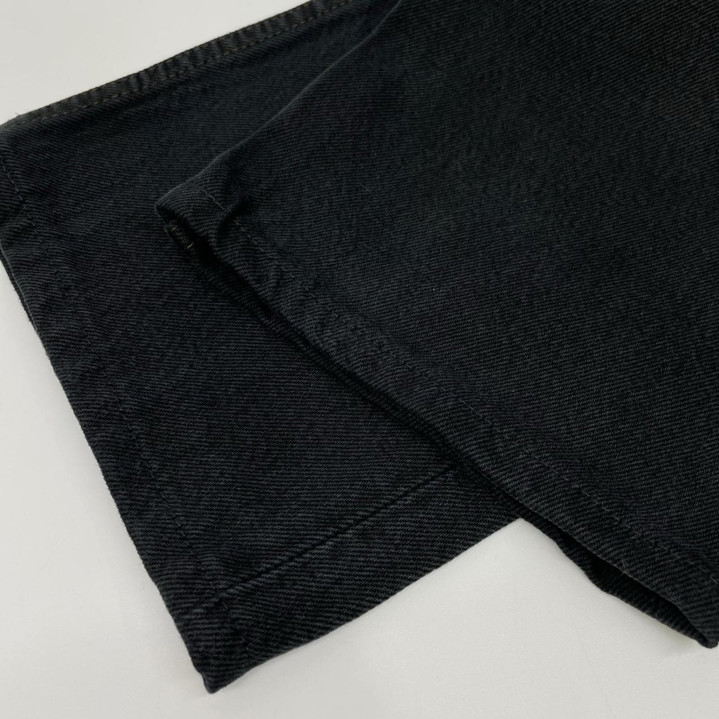 LEVI'S 90s USA 501 Garment Dyed Black Denim Jeans Size 29/34