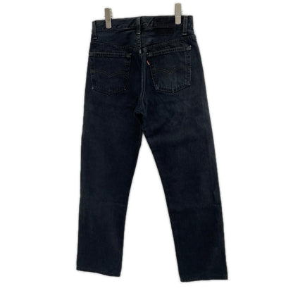 LEVI'S 90s USA 501 Garment Dyed Black Denim Jeans Size 29/34
