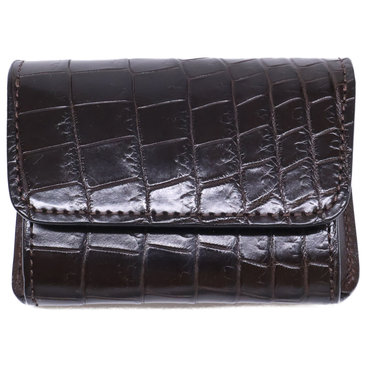 WILDSWANS ARTHUR Crocodile Multi-Function Coin Case