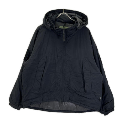 WILD THINGS Nylon Short Monster Parka Jacket Black Size M
