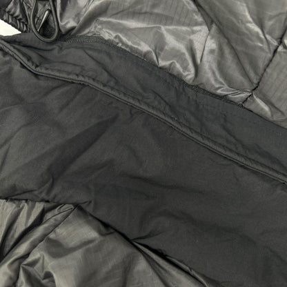 WILD THINGS Nylon Short Monster Parka Jacket Black Size M