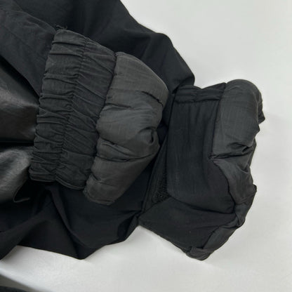 WILD THINGS Nylon Short Monster Parka Jacket Black Size M