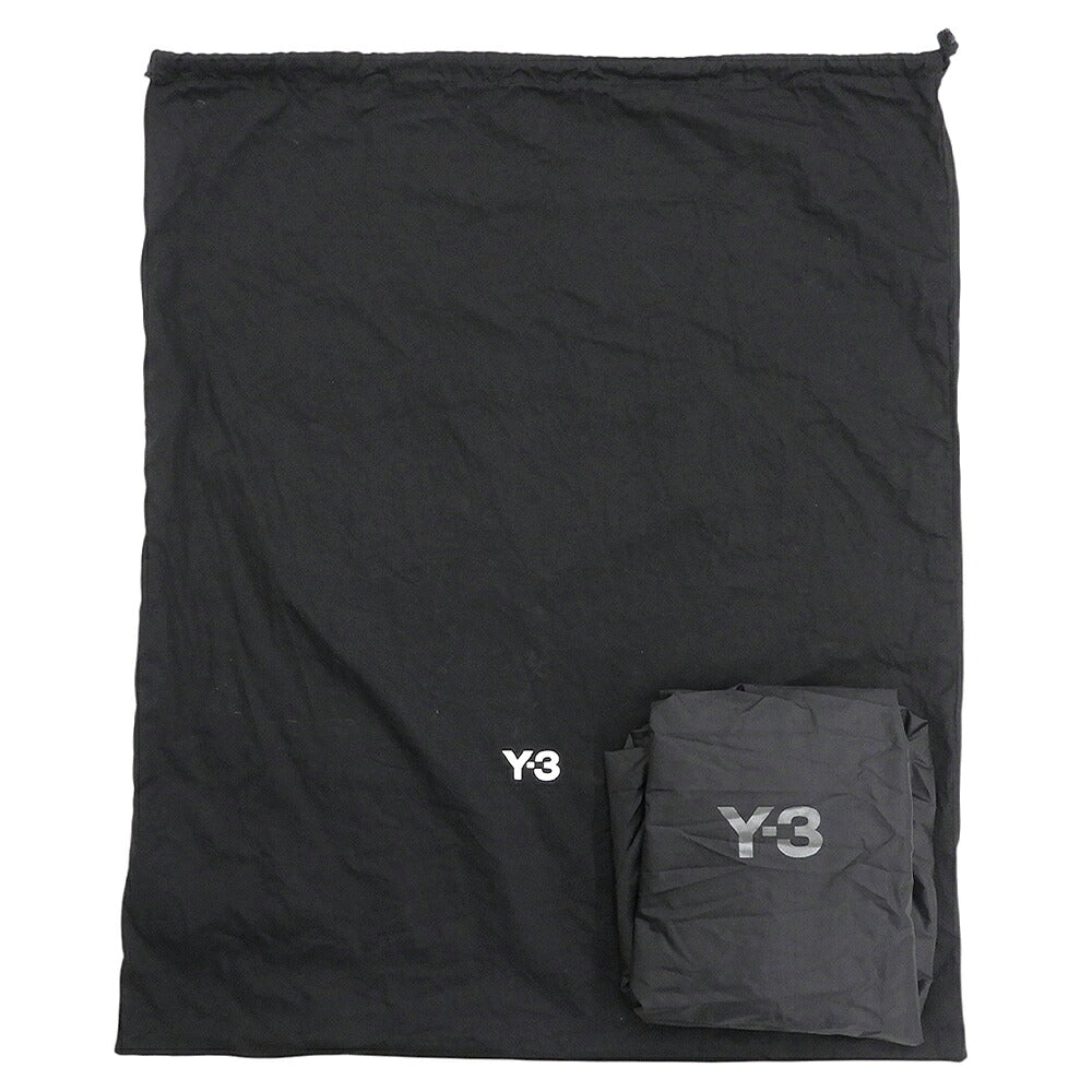 Y-3 Logo Print Backpack Charcoal