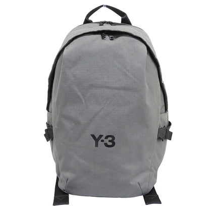 Y-3 Logo Print Backpack Charcoal
